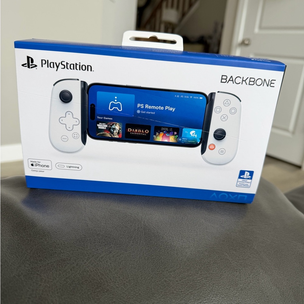 Sony Backbone Mobile Controller — White PlayStation Edition